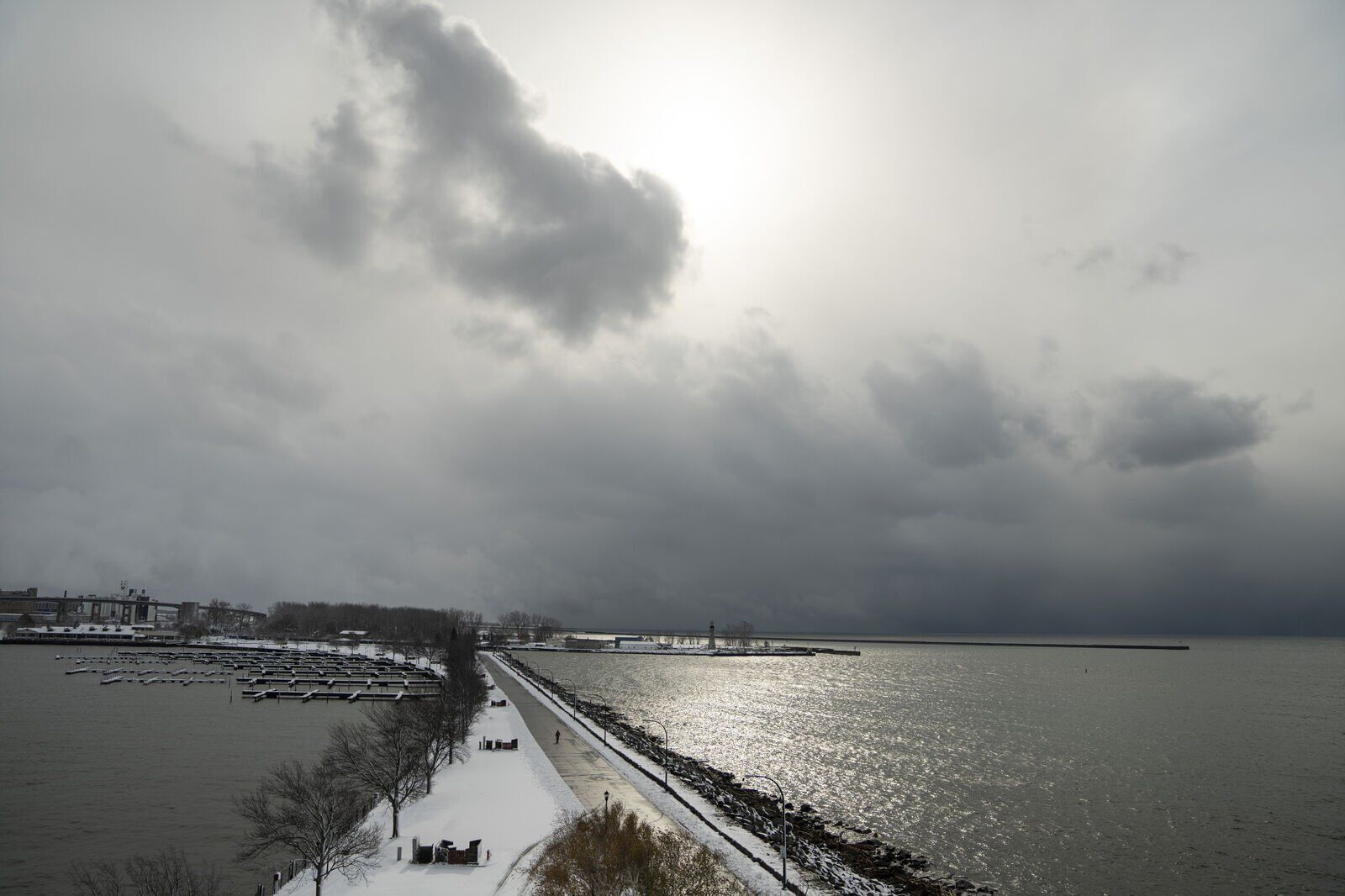 Snow clouds